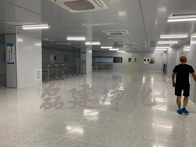 松江無(wú)塵車間裝修_磊建凈化