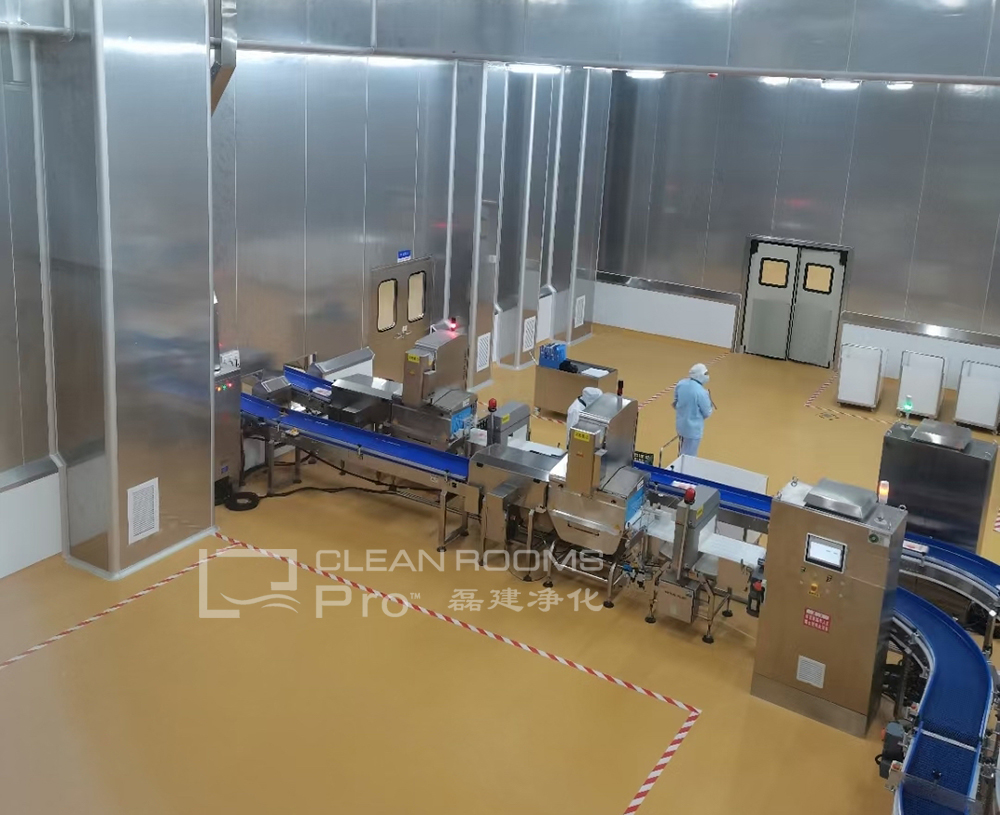 食品潔凈廠房裝修及食品無(wú)塵車(chē)間凈化工程案例分享磊建凈化